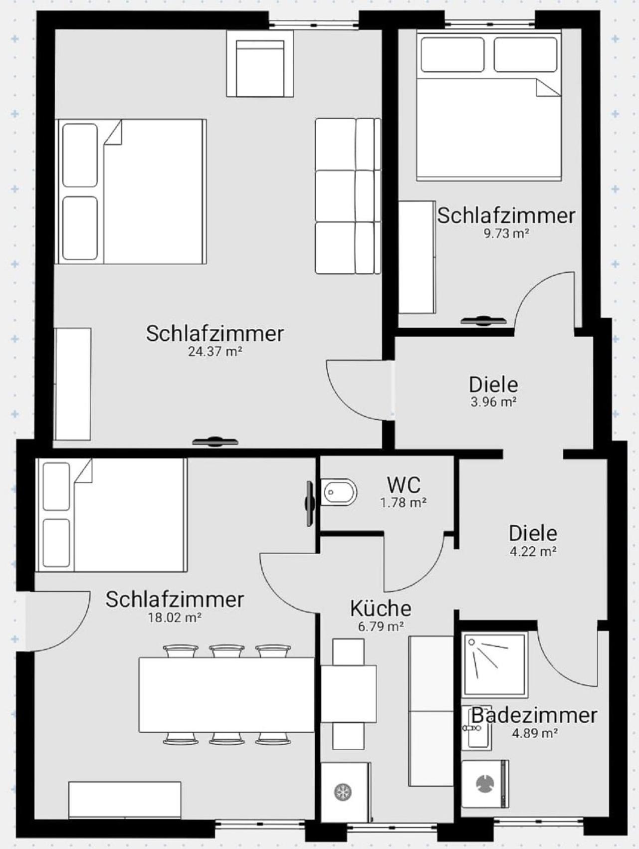 3 Bedrooms - 74Sqm - 10 Min. Inner City Wien Exterior foto